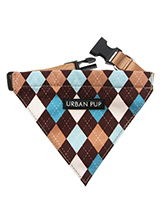 Brown & Blue Argyle Bandana - Our Brown and Blue Argyle Bandana is a traditional Scottish design which represents the Clan Campbell of Argyll in western Scotland. It is stylish, classy and never goes out of fashion. Used for kilts and plaids, and for the patterned socks worn by Scottish Highlanders since at least the 17th centur...