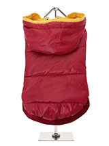 Wine Red Puffa Insulated Panel Jacket - Protection and lightweight performance fuse in this Wine Red Puffa Insulated Panel Jacket from Urban Pup. Lightweight and incredibly warm to keep the cold out and the heat in. Combine that with a choice of three great colours. The hood is trimmed with Yellow piping to match the lining and drawstring...