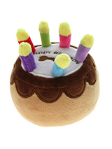 Birthday Pupcake Plush & Squeaky Dog Toy - This is the perfect way to celebrate your dogs birthday. Let them munch down on this calorie free birthday pupcake complete with fabric candles and fun squeaker. It will be a birthday they won't forget. For maximum fun pretend it’s for you and savour it before handing it over, it will make it all th...