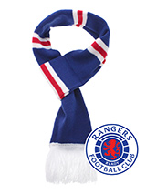 Rangers Football Team Scarf - Our Rangers Football Team Scarf features the team's iconic colours of red, white and blue. Officially endorsed by the club and thoughtfully designed to honour the dedicated furry fanbase. Recognising the unwavering commitment of Rangers supporters and their cherished pets, these stylish scarves prov...