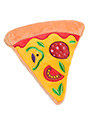 Pizza Plush & Squeaky Dog Toy (Sold by the slice)