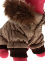 Luxury Quilted Parka with Detachable Hood