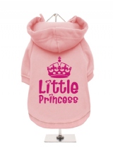 ''Little Princess #1'' Fleece-Lined Dog Hoodie / Sweatshirt