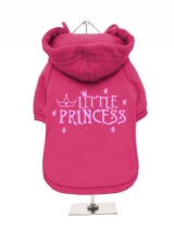 ''Little Princess #2'' Fleece-Lined Dog Hoodie / Sweatshirt