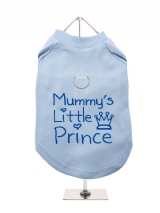 ''Mummys Little Prince'' Harness-Lined Dog T-Shirt