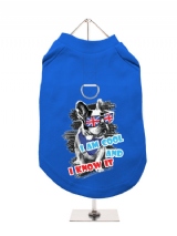 ''Cool And Know It'' Harness-Lined Dog T-Shirt