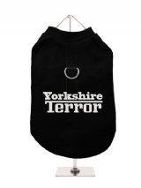 ''Yorkshire Terror'' Harness-Lined Dog T-Shirt