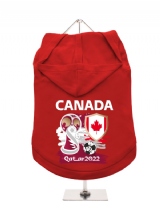 ''World Cup 2022: Canada'' Dog Hoodie / T-Shirts