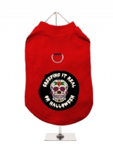 ''Halloween: Creeping it Real'' Harness-Lined Dog T-Shirt