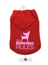 ''The Chihuahua Rules'' Dog Hoodie / T-Shirts