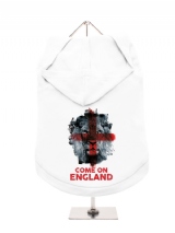 ''World Cup 2022: Come On England'' Dog Hoodie / T-Shirts