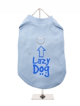 ''Lazy Dog'' Harness-Lined Dog T-Shirt