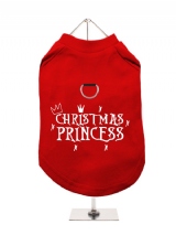 ''Christmas: Christmas Princess'' Harness-Lined Dog T-Shirt