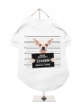 ''Police Mugshot - Chihuahua'' Dog T-Shirt