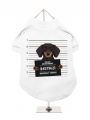 ''Police Mugshot - Dachshund'' Dog T-Shirt