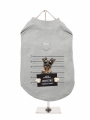 ''Police Mugshot - Schnauzer'' Harness T-Shirt