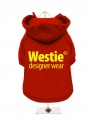 ''Westie Designer Wear'' Dog Sweatshirt