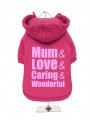 ''Mothers Day: Love, Caring, Wonderful'' Dog Sweatshirt